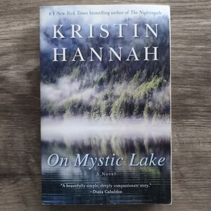 Mystic Lake Decorative Book by - Blue